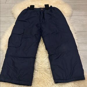 Kids Navy Snow Pants